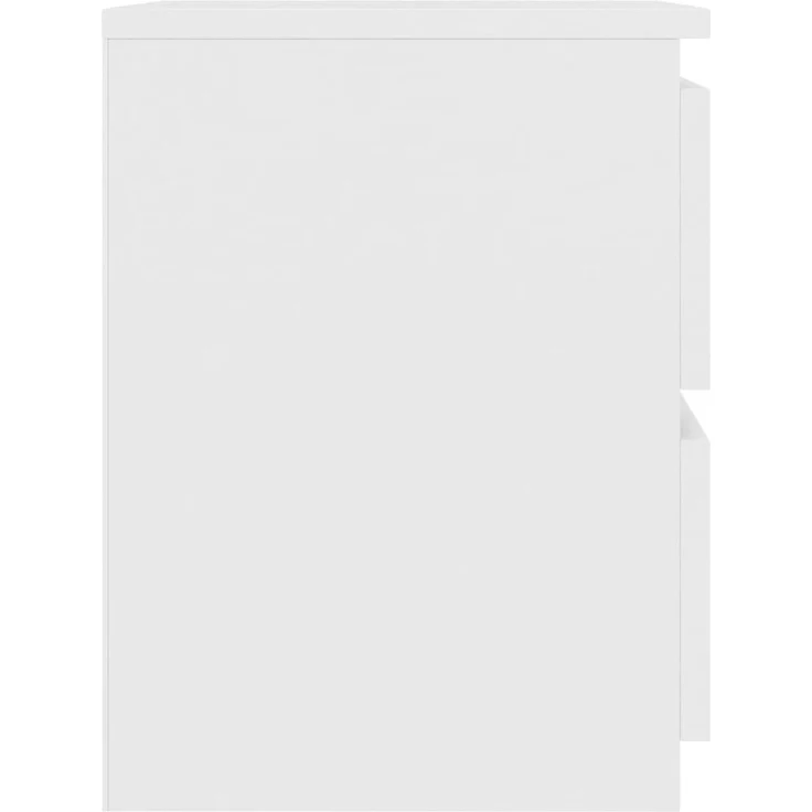 vidaXL Nachttisch Weiß 30x30x40 cm Holzwerkstoff 800513 – Bild 4