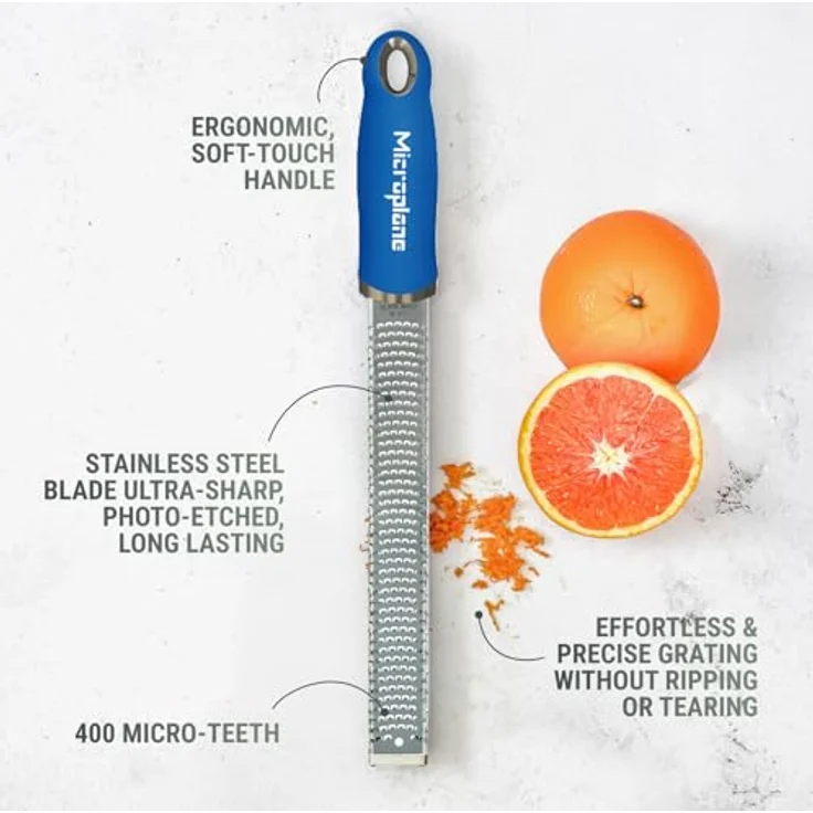 Microplane Zester/Reibe Premium Beerenblau – Bild 4