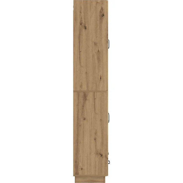 vidaXL Schrankset 2 pcs Artisan-Eiche Holzwerkstoff 3416780 – Bild 5