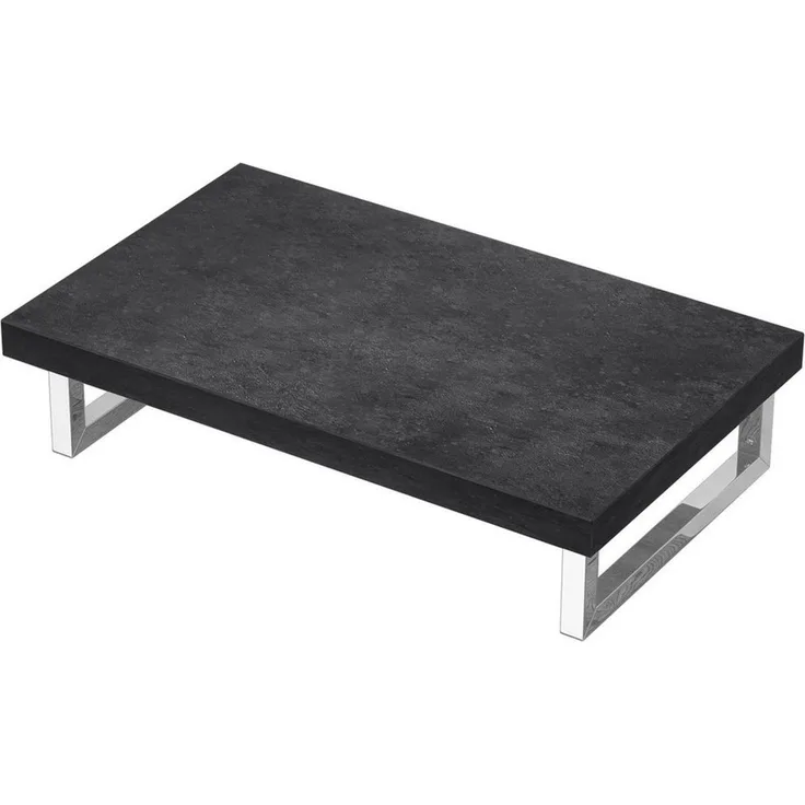 Mai & Mai Waschtischplatte Holzplatte Badezimmer Inkl. 2x Edelstahl Konsolenträger