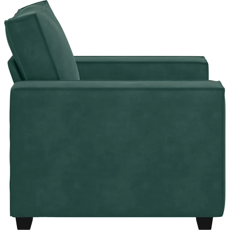 vidaXL Sessel Dunkelgrün 100x78x84 cm Samt 4105002 – Bild 4