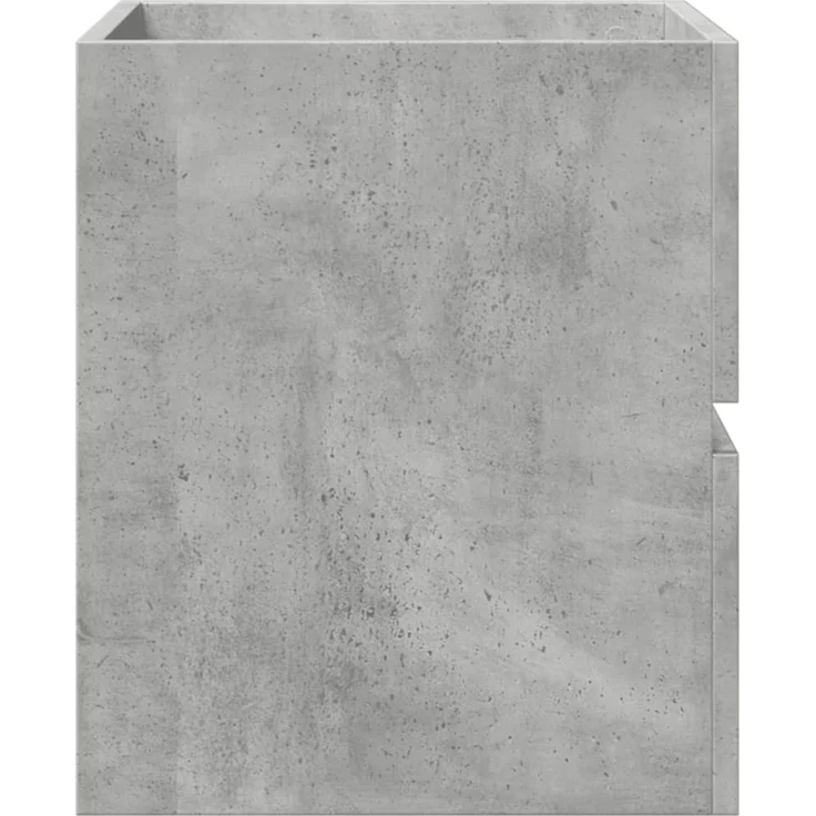 Waschbeckenunterschrank, Badschrank, Unterschrank Betongrau 41x38,5x45 cm Holzwerkstoff j69p – Bild 6