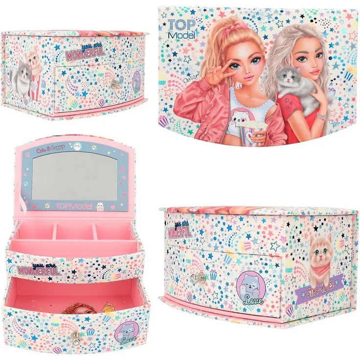 Depesche Schmuckkasten DEPESCHE TOPModel Schmuckkästchen Cutie Star 15x10x8cm – Bild 5