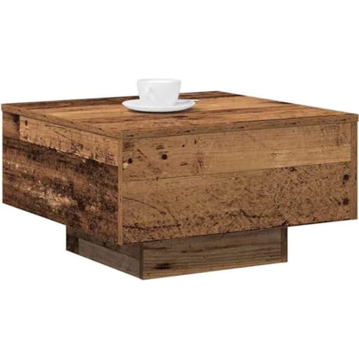vidaXL Couchtisch Altholz 55 x 55 x 31 cm 862991 – Bild 2