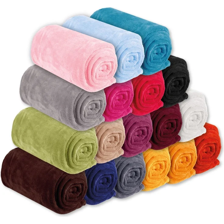 Babydecke Krabbeldecke Schmusedecke Kuscheldecke für Kleinkinder, flauschig weich nach ÖKO-TEX Standard 100 in vielen verschiedenen Ausführungen verfügbar in vielen Grüßen und Farben (ca. 60x80 cm / anthrazit - dunkelgrau) – Bild 7