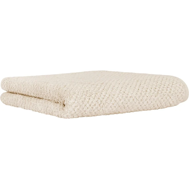 CAWÖ Handtuch - Pure, Walkfrottier, Struktur-Design, Baumwolle, einfarbig Beige 50x100cm – Bild 1
