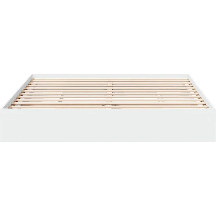 vidaXL Bettgestell mit Schubladen Weiß 200x200 cm Holzwerkstoff 3280629 – Bild 4