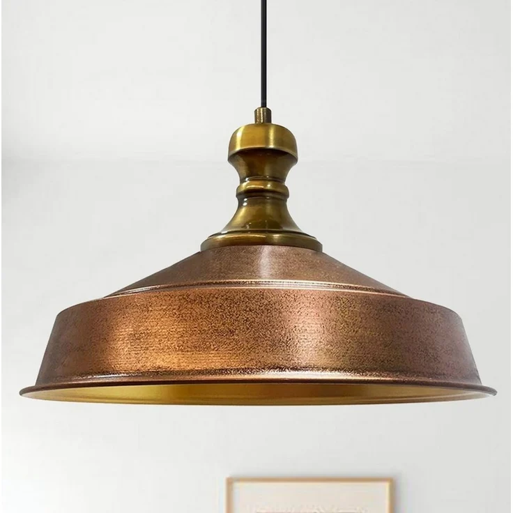Bamyum Pendelleuchte Bamyum Asletl-Knob Industrie Pendelleuchte, 41 cm Moderne Metall Lampe – Bild 1
