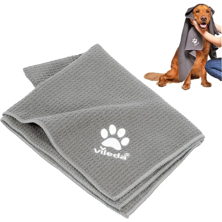 Vileda Microfaser-Handtuch XL Pet Pro Haustiere Handtuch