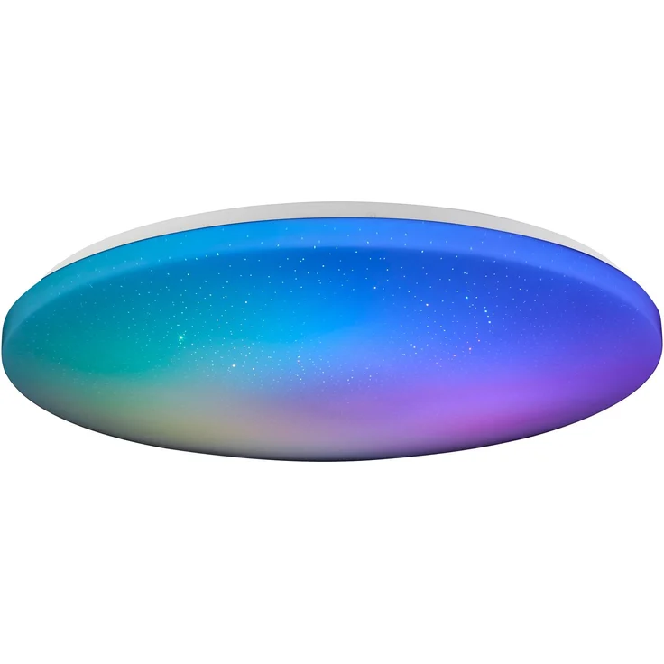 Brilliant LED Deckenleuchte Kieran G80780/05 Wohnzimmer, Schlafzimmer, Kinderzimmer, Arbeitszimmer Kunststoff/Metall Indoor Decke weiß - LED fest integriert – Bild 1