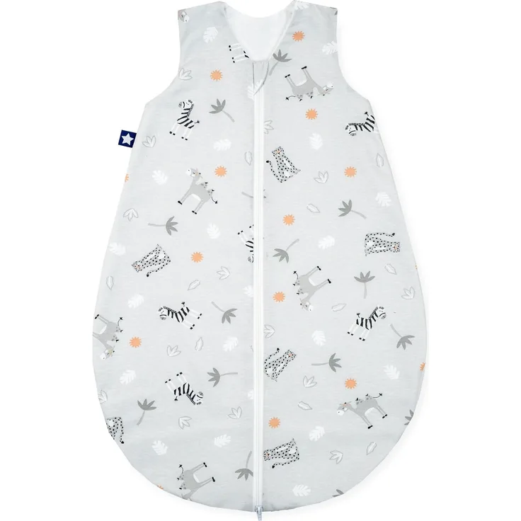 Jersey Sommerschlafsack - Savanne Grau