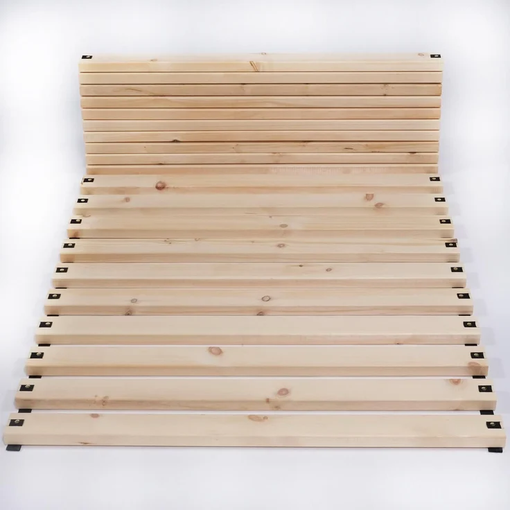 Zirbenrollrost " Zirben-Nora " Lattenrost metallfrei 90 cm x 200 cm – Bild 1