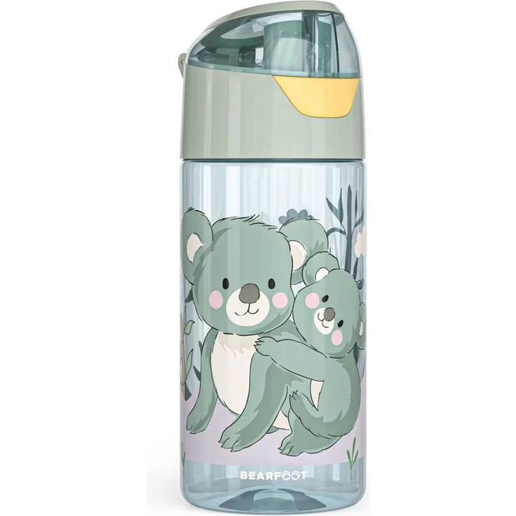 BEARFOOT Trinkflasche Trinkflasche Kinder, leichte Wasserflasche - Koala sage – Bild 1