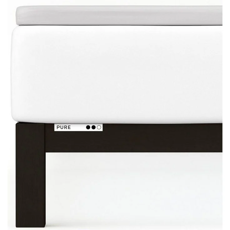Schlafgut 'PURE TOPPER' Spannbettlaken, für Topper bis 10 cm Höhe, Gray Light, XL 180x200 cm - 200x220 cm, 100% Bio-Baumwolle – Bild 4