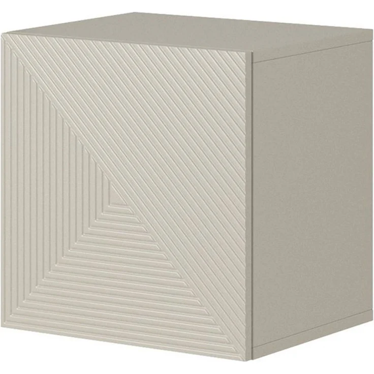 Lomadox Hängeschrank ADARE-141 40 cm breit, kaschmir mit gerillter Front, wandhängend – Bild 4