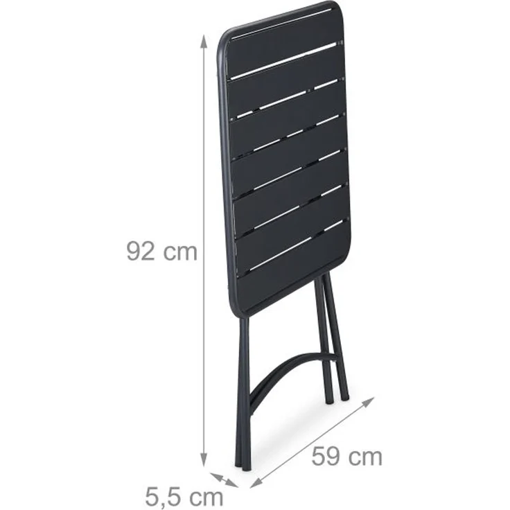 Metall Balkontisch klappbar – Bild 5