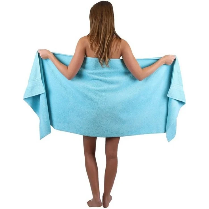 Betz Saunatuch Strandtuch Saunatuch XXL Badetuch Premium Größe 70 x 200 cm, 100% Baumwolle (1 Stück, 1-St), 100% Baumwolle – Bild 4