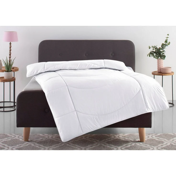 OTTO home Microfaserbettdecke Microlux, Bettdecke 135x200 cm, und Übergrößen bis 240x220cm, Füllung: Feuchtigkeitsregulierende 3D Klimafaser (Polyester), Bezug: Microfaser-Feinbatist, Bettdecken in 4 Farben, Sommer, Winter, 4 Jahreszeiten, Decke – Bild 5