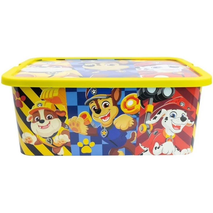 PAW PATROL Aufbewahrungsbox 13 l Kinderzimmer Box für Spielzeug – Bild 3