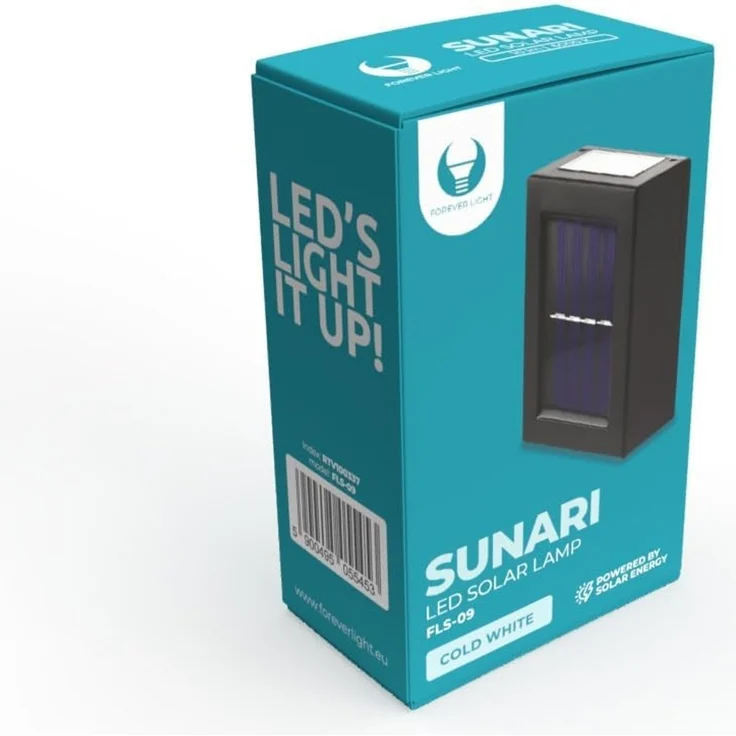 Forever Light Solar LED Lampe SUNARI FLS-09 10 lm IP65 schwarz – Bild 7