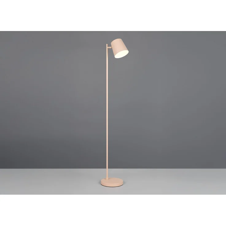 Kleine Akku Stehlampe BLAKE kabellos - dimmbar, Metall Beige, Höhe 125cm – Bild 3