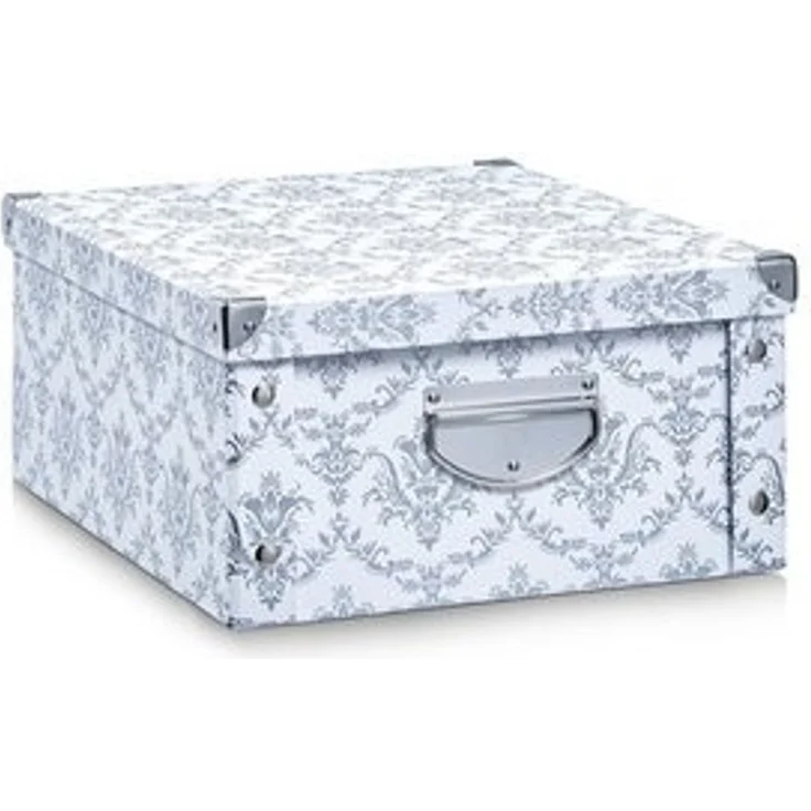 Zeller Aufbewahrungsbox vintage 19,2 l - 33,0 x 40,0 x 17,0 cm weiß, vintage – Bild 4