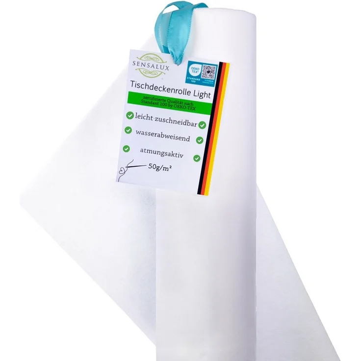 Sensalux Tischdecke Sensalux light Tischdeckenrolle 1,10m x 25m – Bild 1