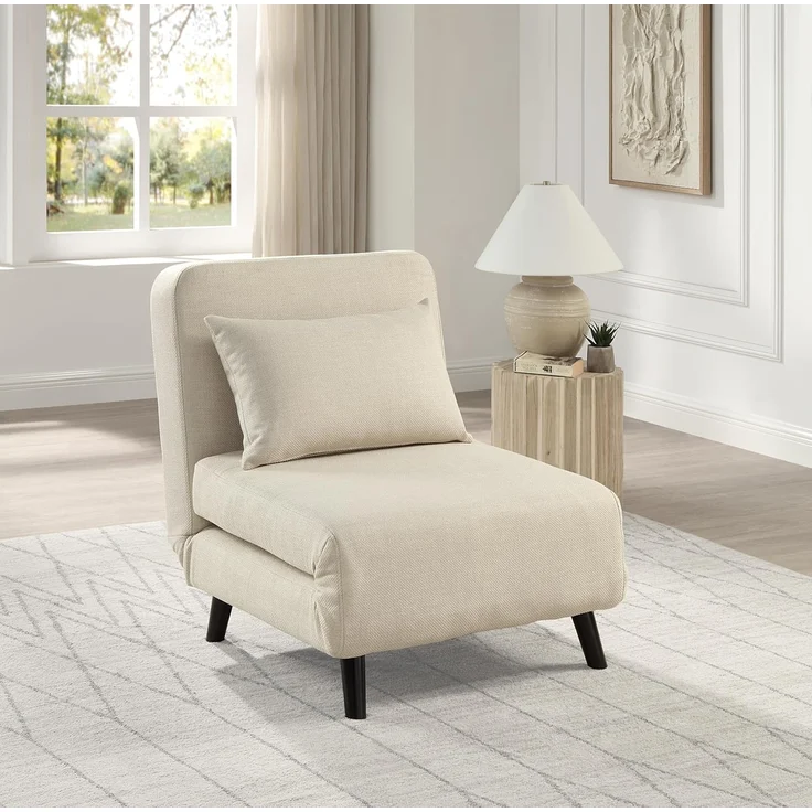 ATLANTIC home collection Sessel Robby, inkl. Bettfunktion, mehrfach verstellbar, Strukturbezug – Bild 6
