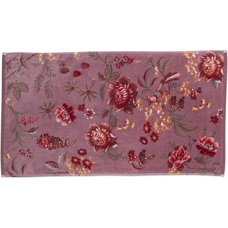 PiP Studio Gästehandtücher Pip Studio, 3er-Set Gästehandtücher, Secret Garden, 30x50, Mauve, (3er Set, 3-St) – Bild 1