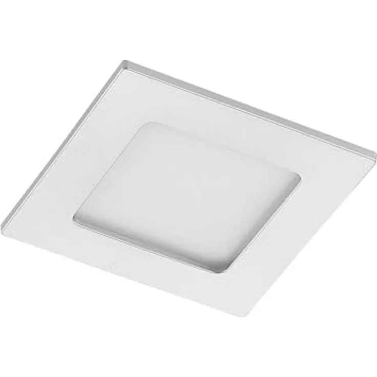 PRIOS LED Helina, moderne 1-flammige Badezimmerleuchte in Aluminium mit energiesparendem Leuchtmittel