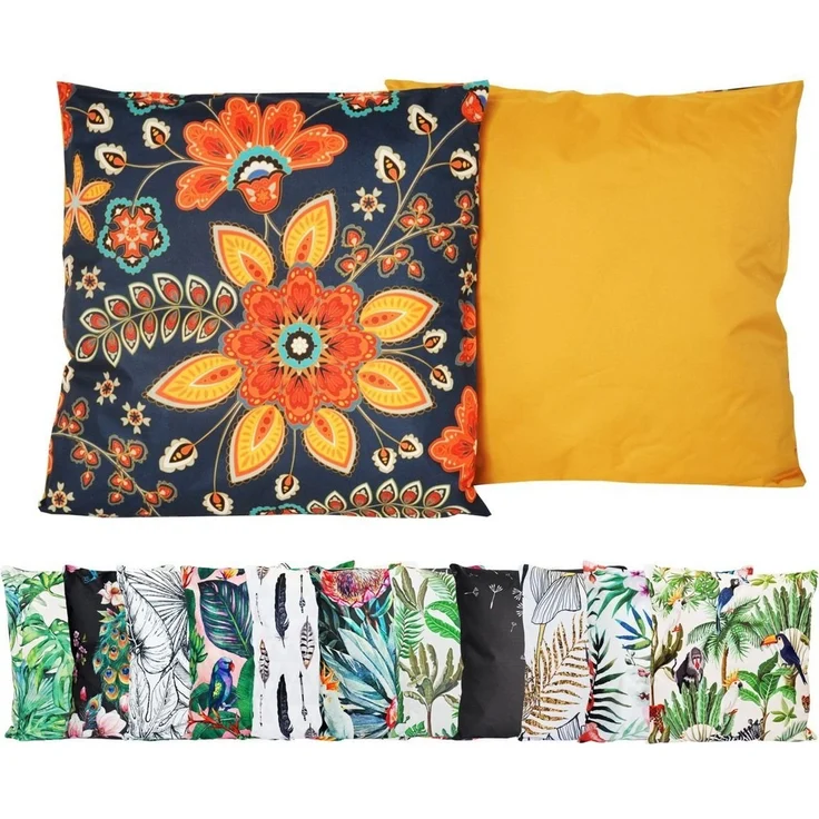 JACK Dekokissen JACK Outdoor Lounge Kissen 45x45cm mit Motiv inkl. Füllung Wasserfest, mit Lotus-Effekt, Robust, Strapazierfähig, für Innen & Außen geeignet – Bild 1