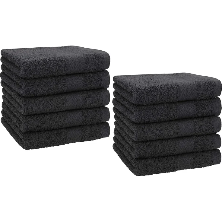 Betz Seiftuch 10 Stück Seiftücher Premium 100% Baumwolle Seiflappen-Set 30x30 cm