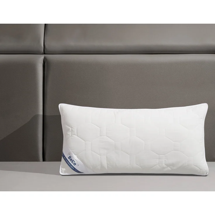 Beco Microfaserkissen Medibett, Kopfkissen, Füllung: Polyester, Bezug: Polyester oder Baumwolle, Bauchschläfer, Rückenschläfer, Seitenschläfer, Kissen 40x80 cm, 80x80cm, Allergiker geeignet (Hausstauballergiker) – Bild 2
