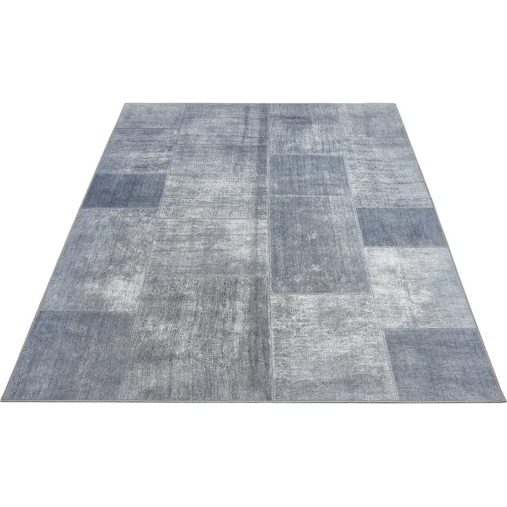 LUXOR Living Teppich Punto blau-grau, 120 x 170 cm