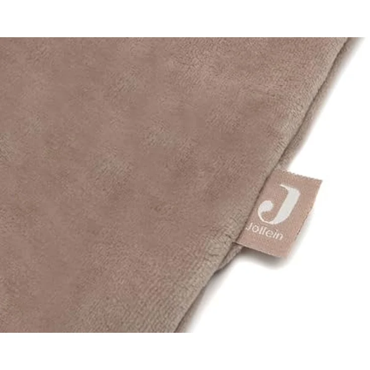 Jollein Baby Schlafsack Ärmellos Samt - Milky Coff – Bild 3