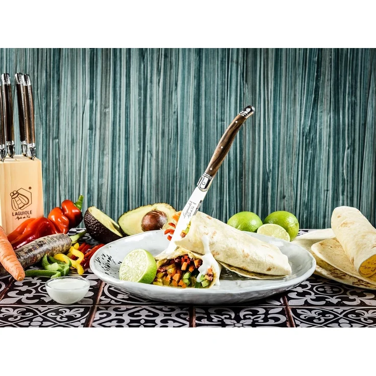 Laguiole Style de Vie Steakmesser LAGUIOLE STEAKMESSER SET "PREMIUM", Edelstahl Klinge, Messerset, Fa – Bild 10