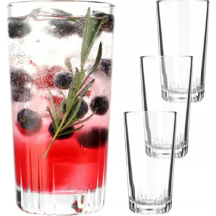 KADAX Gläser 340 ml Set mit 4 Gläsern für Getränke – Bild 1