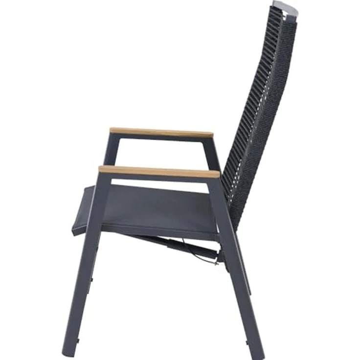 Siena Garden Bologna Move Sessel, Rope, Alu, Teak T88490 – Bild 3