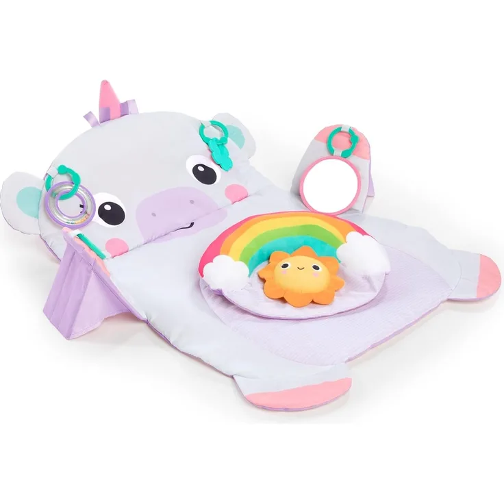 Bright Starts Tummy Time Prop & Play™ Einhorn Aktivitätsmatte