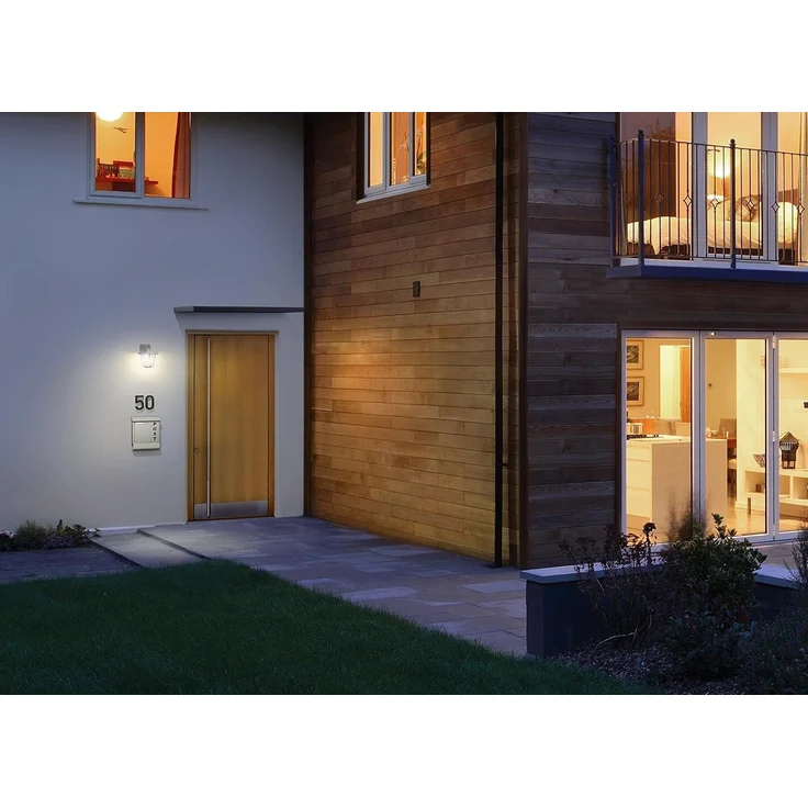 Osram Endura Style Lantern Classic Down LED Wand-aussenenleuchte, Aluminiumkörper, 10 Watt, warmweiss, 3000K, weiss – Bild 5