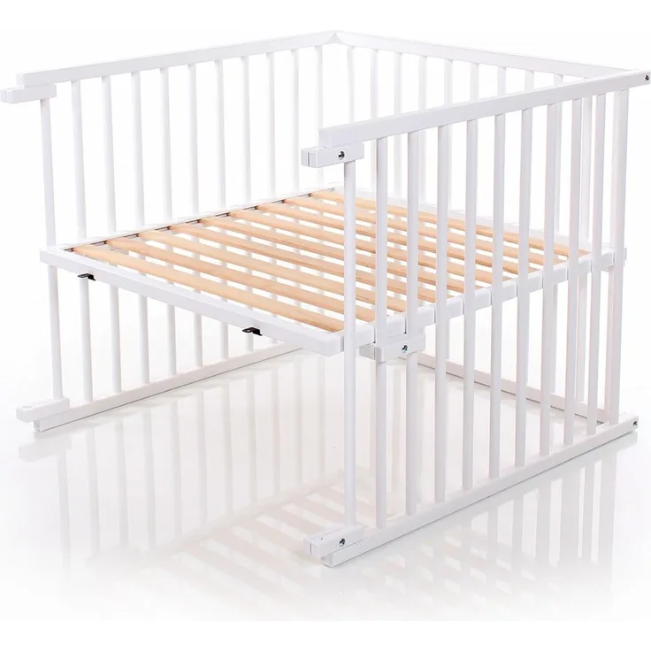 Babybay Kinderbett-Umbausatz für Maxi, weiß lackiert