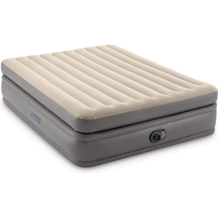Intex Queen Comfort erhöhte Luftmatratze mit Fiber-Tech RP, aufgeblasene Größe: 152 cm x 203 cm x 51 cm (64164ND)