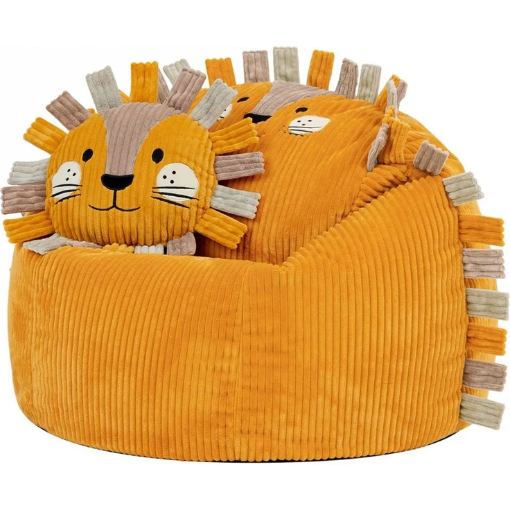 icon Sitzsack Kinder aus Cord Tierfreunde, Made in Germany, für Kinderzimmer – Bild 1