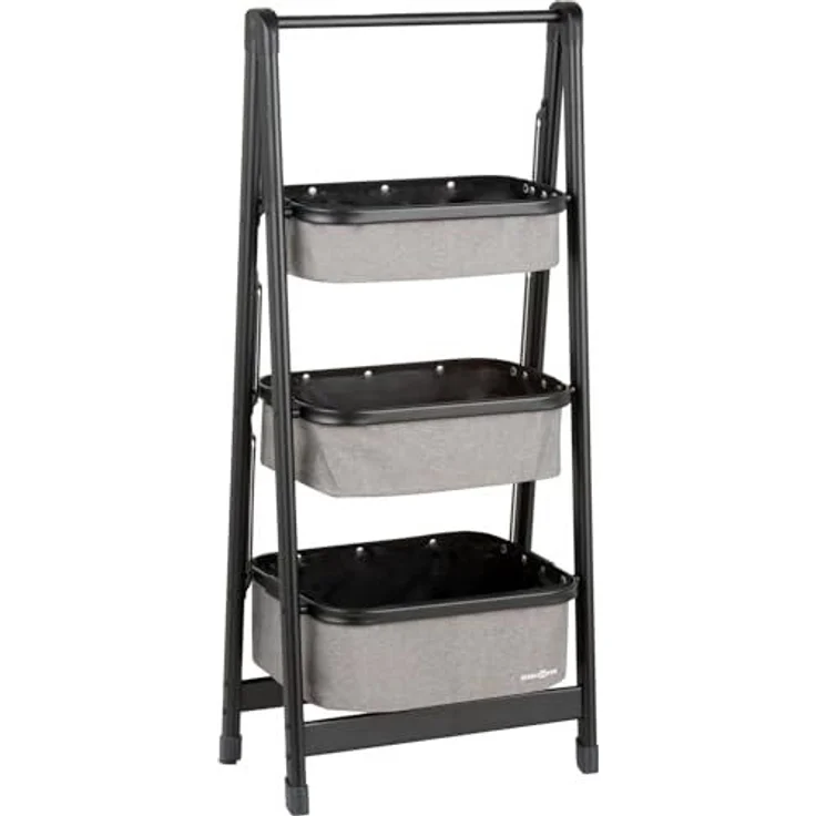 BRUNNER Stoffschrank Faltschrank Latiga Camping Zelt Schrank Kleiderschrank Regal Faltbar Alu – Bild 1