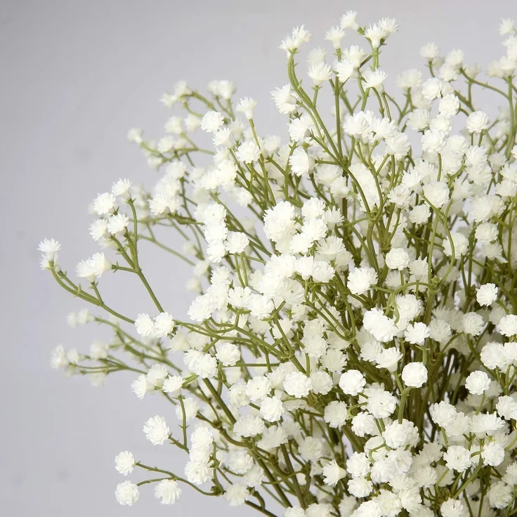 10 Stücke Künstliches Schleierkraut Gypsophila Blumenstrauß Deko Hochzeit Party – Bild 2