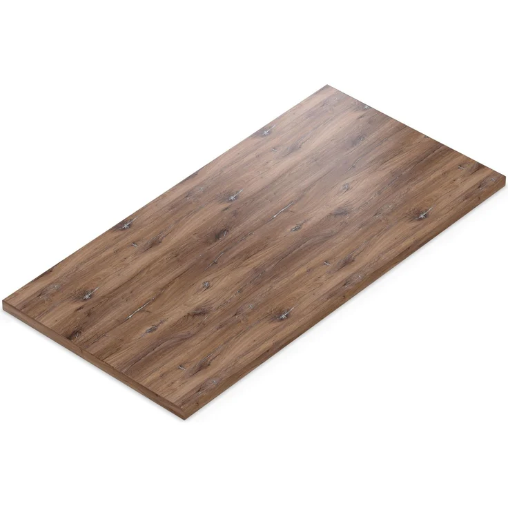 AUPROTEC Tischplatte 19mm Eiche Bijoux Muskat 60x60 cm I Spanplatte mit 2mm ABS Kante & PU-Verleimung I melaminharzbeschichtet I robust & wasserabweisend