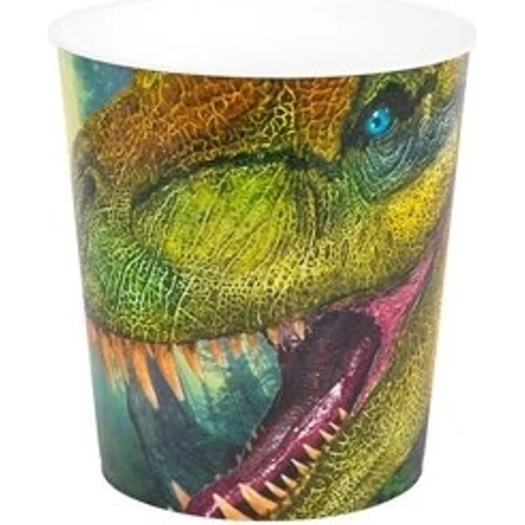 Idena Papierkorb Dinosaurier Motiv, 9 Liter, Kunststoff, Mülleimer für Kinderzimmer, Grün – Bild 6