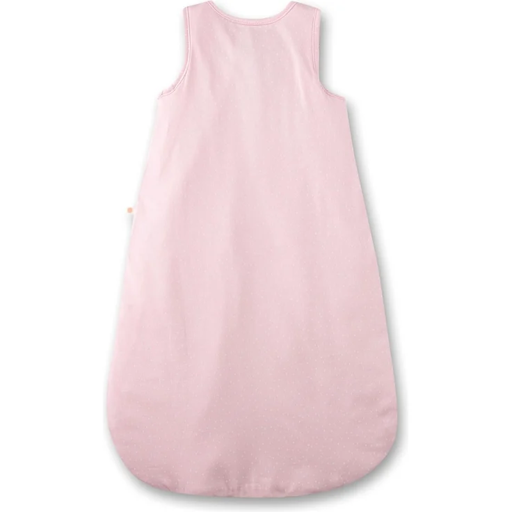 SANETTA Baby-Schlafsack Rosa | Praktischer und bequemer Unisex-Schlafsack aus Bio-Baumwolle. Baby-Schlafsack mit Reißverschluss und Regenbogen-Print | Baby Sleeping Bag – Bild 2