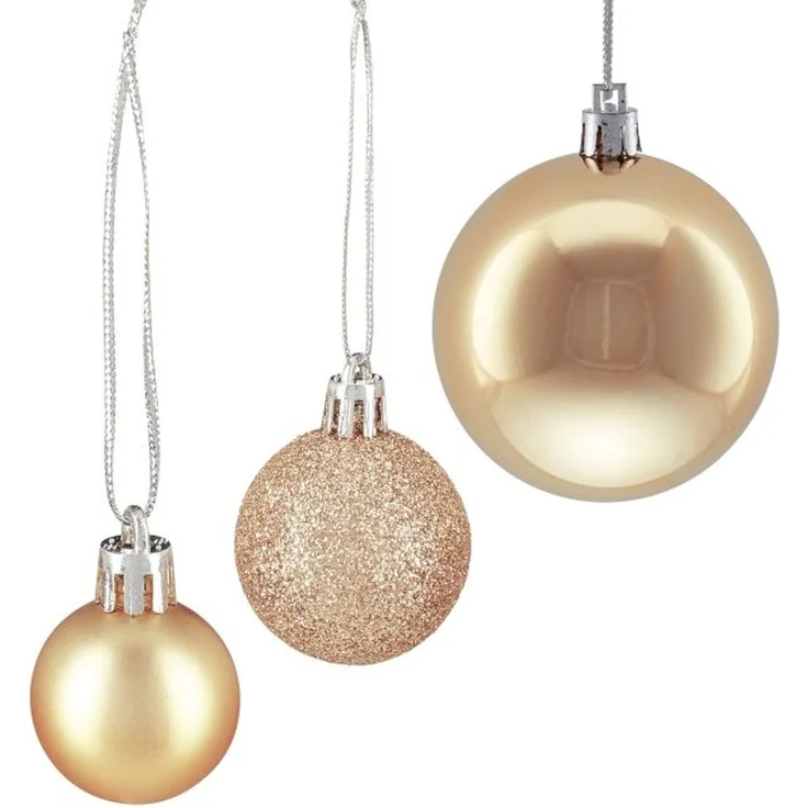 Relaxdays Weihnachtskugeln 100er Set – Bild 6