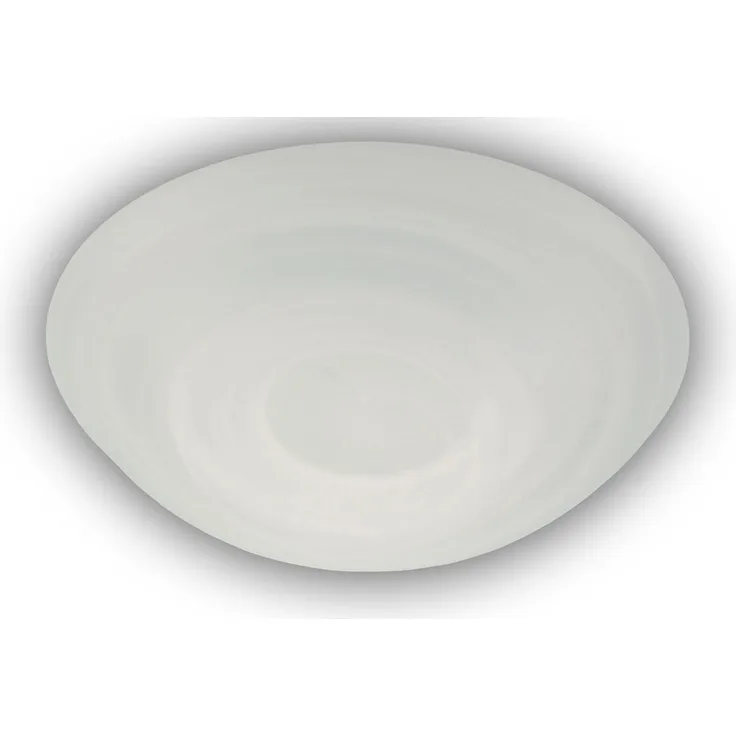 Deckenleuchte / Deckenschale rund, Glas Alabaster, Ø 35cm